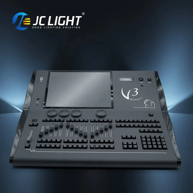 

JC 2048 Channel DMX512 Lighting Console Stage Lighting Code 3 DMX Controller With Case