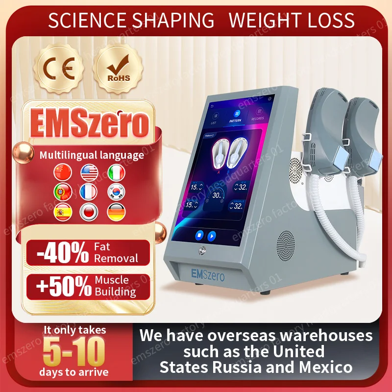 

EMSZERO NEO Sculpting Weight Lose Machine EMS Stimulater Slim Muscle Body Sculpt Removal Butt Build For Nova Salon