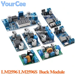 LM2596 LM2596S DC-DC Step Down Buck CC CV Power Module LED Driver Battery Charger ADJ LM2596S Constant Current Voltage LM2587