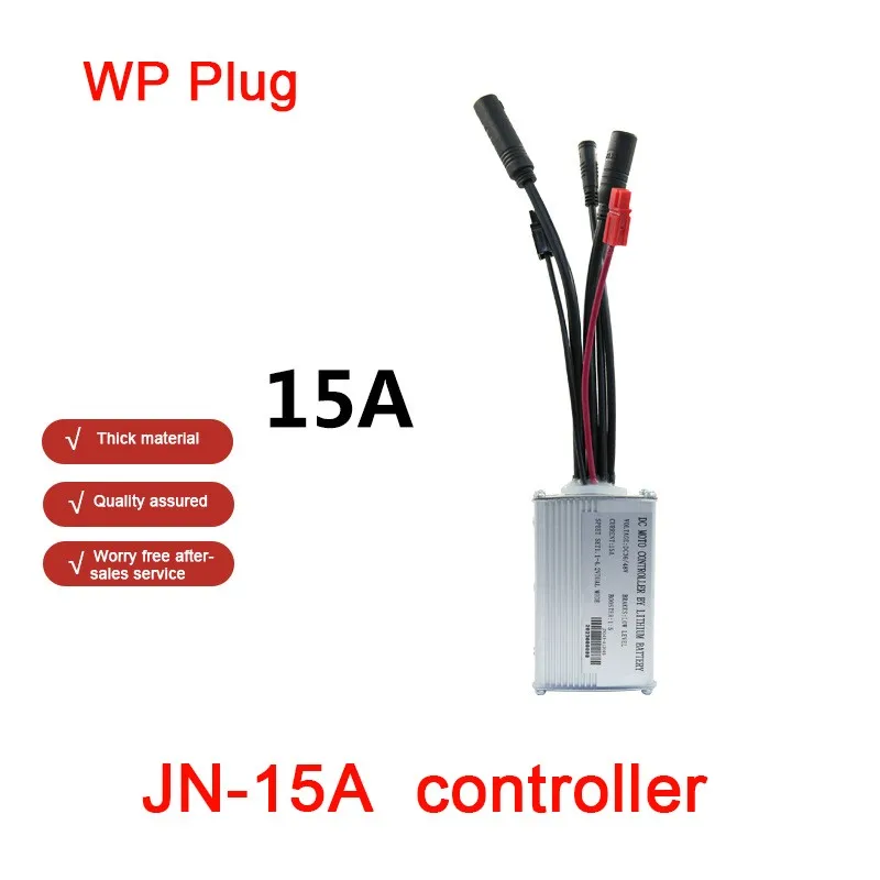 

Electric Bicycle Scooter Controller 36V48V e-Bike JN 15A Controller WP Plug Bicycle accessories