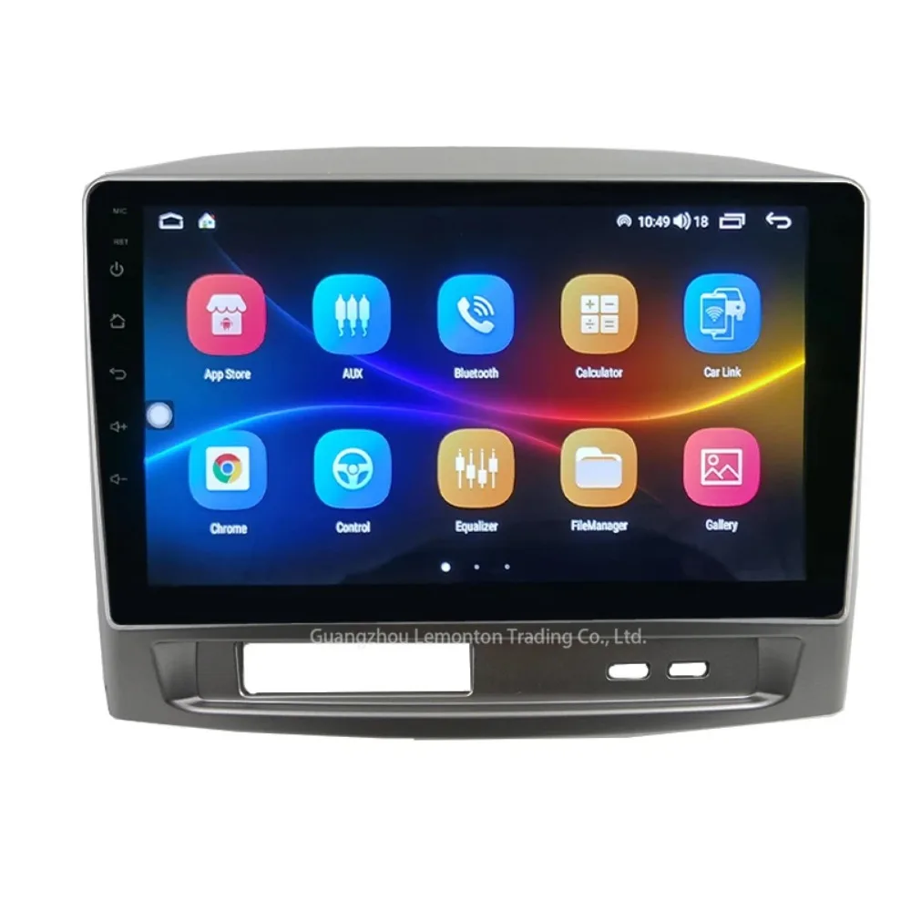 Autoradio Fascia voor TOYOTA VIOS 2004 9 INCH Dashboard Inbouwen Installatie Kit Auto Accessoires GPS Navigatie Frame Cover