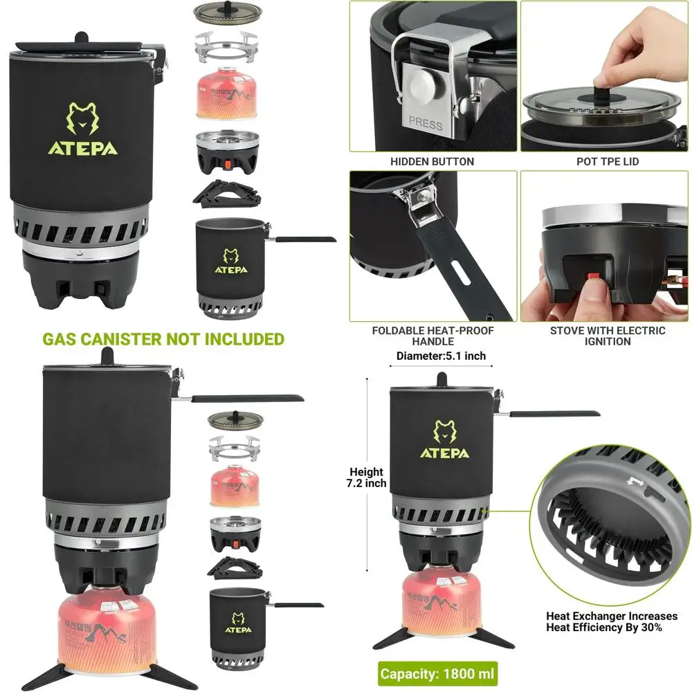 

Туристическая плита, кемпинговое кухонное снаряжение для походов, охоты, рыбалки на открытом воздухе