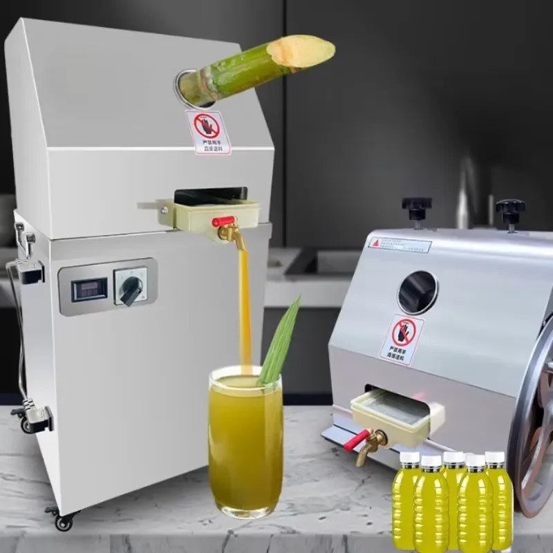 Commercial Sugarcane Juicer Low Cost Sugar Cane Extraction Machine for India Market Best Juice Press