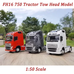 Diecast 1:50 Scale FH16 750 Tractor Tow Head Transport Truck Alloy Engineering Vehicle Model Finished Simulation Collection Gift
