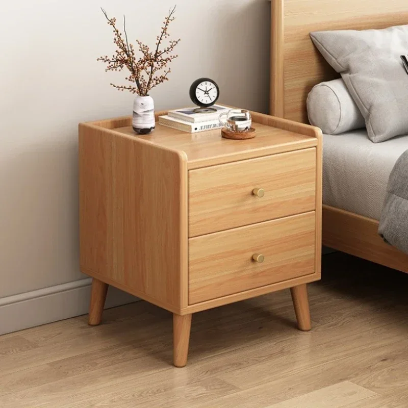 Exquisite Minimalist Household Goods Bedside Table Bedroom Bedside With Multi-function Bedside Small Low Side Cabinet