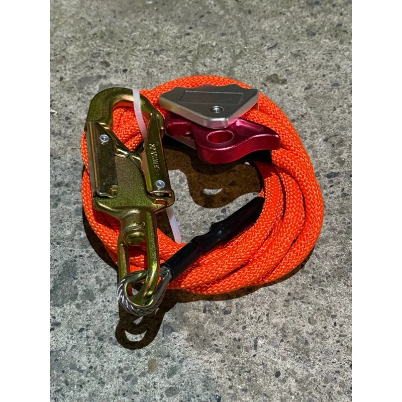 2026 Hot-selling climbing rope Wire positioning rope Adjustable triple lock Mountaineering climbing rope Outdoor
