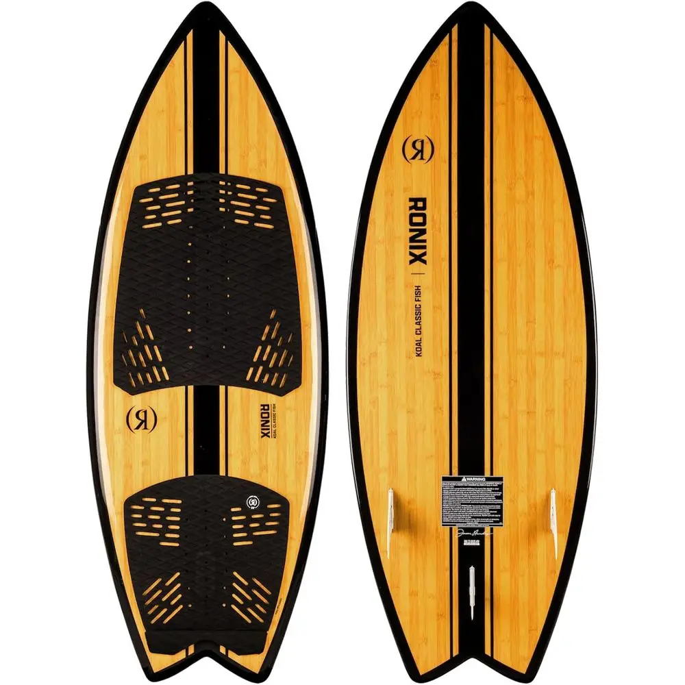 

Доска для вейксерфинга Koal Classic для всех уровней подготовки | Доска Sur-Style Board с системой Tool-ree in-S и технологией Swallowtail | Лучший или R