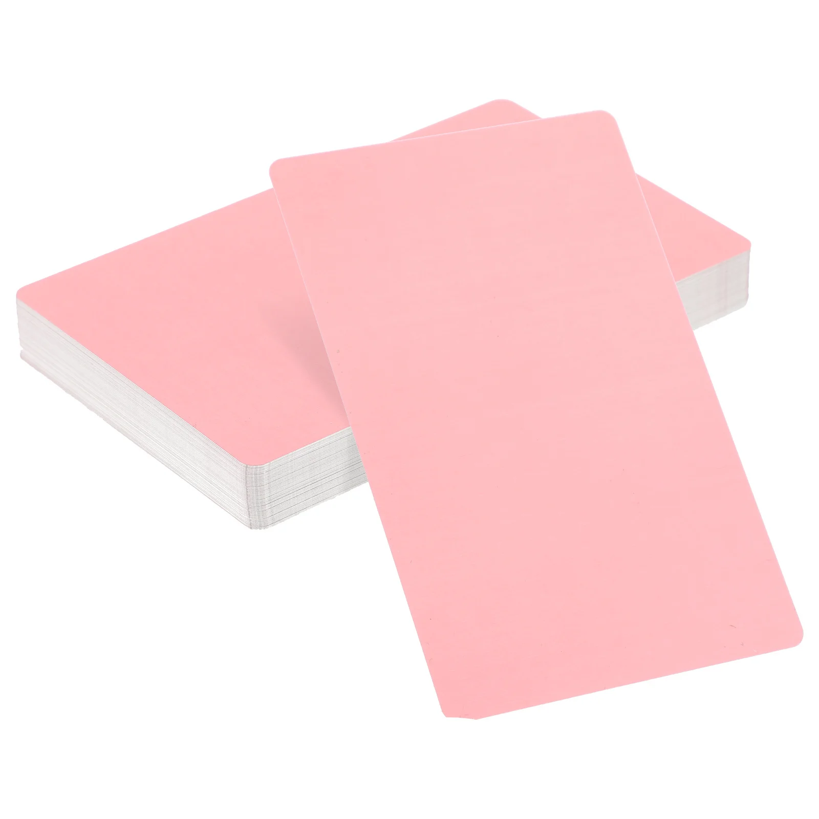 

50pcs Metal Business Cards Blank Aluminum Cards Smooth Diy Nameplates For Engraving Office Use Blank Metal Card