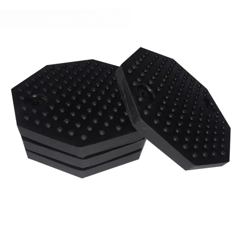 The Octagonal Rubber Pad Is Suitable for Car Lifts, Providing Cutting Services with Stability