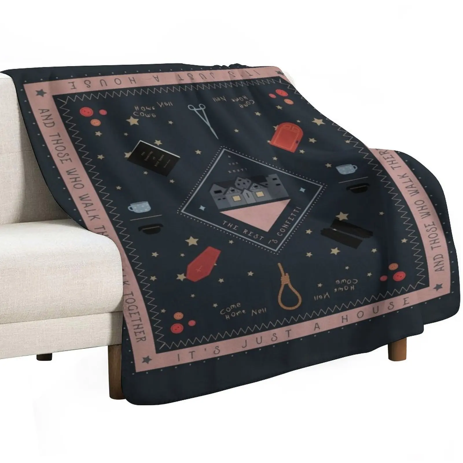 the haunting of hill house Throw Blanket Stuffeds Single Bed covers Plush Decorative Sofas Multi-Purpose Blankets
