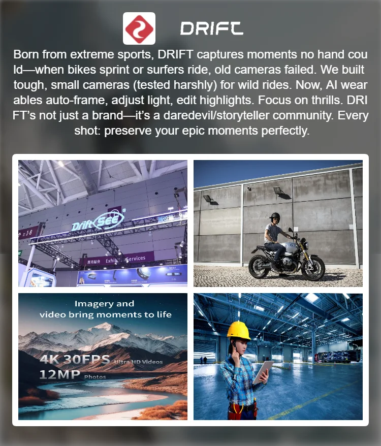 Drift Ghost XL Pro 4K PLUS HD Sports Action Camera 3000mAH IPX7 Waterproof  WiFi Helmet Camera For Motorcycle Bicycle Video Cam - AliExpress 44 ゴースト XL プロ 4K プラス HD スポーツアクションカメラ 3000mAh IPX7 防水 WiFi ヘルメットカメラオート