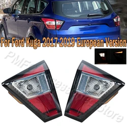 Inside Car Tail Light Assembly Rear Brake Stop Lamp Reverse Fog Lamp Taillamp For Ford Kuga 2017 2018 2019 European Version
