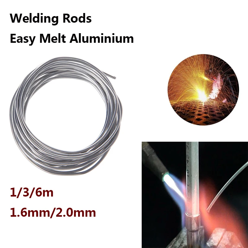 

Low Temperature Easy Melt Universal Welding Rods Steel Aluminum Copper Iron Metal Weld Cored Welding Wire No Need Powder