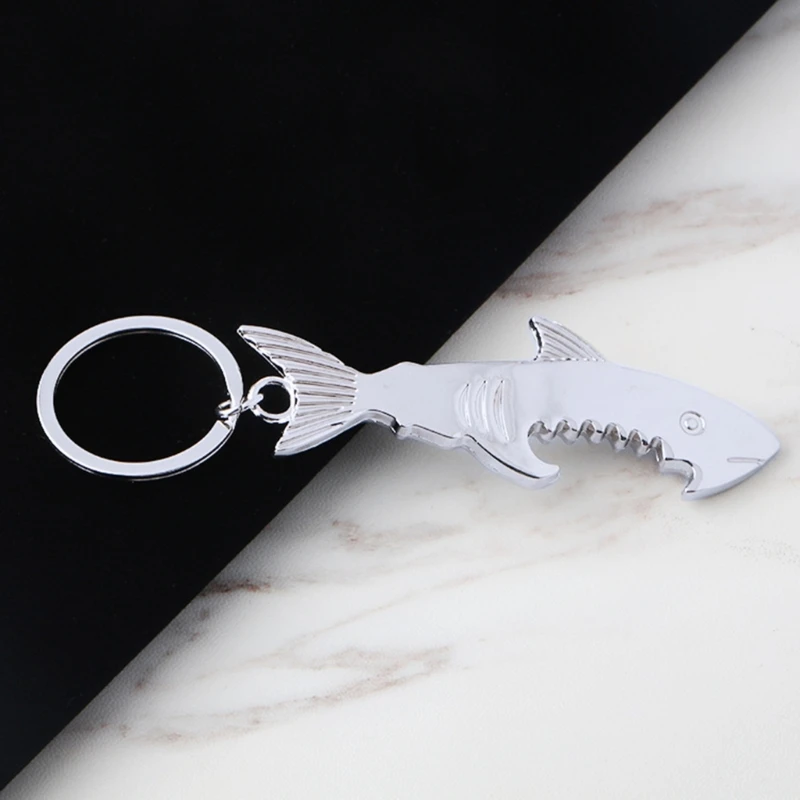 yunyun Bottle Opener with Keychain, Zinc Alloy Beer Opener Classic Mini Opener Durable Pocket Key Ring Bottle Opener Funny Gift