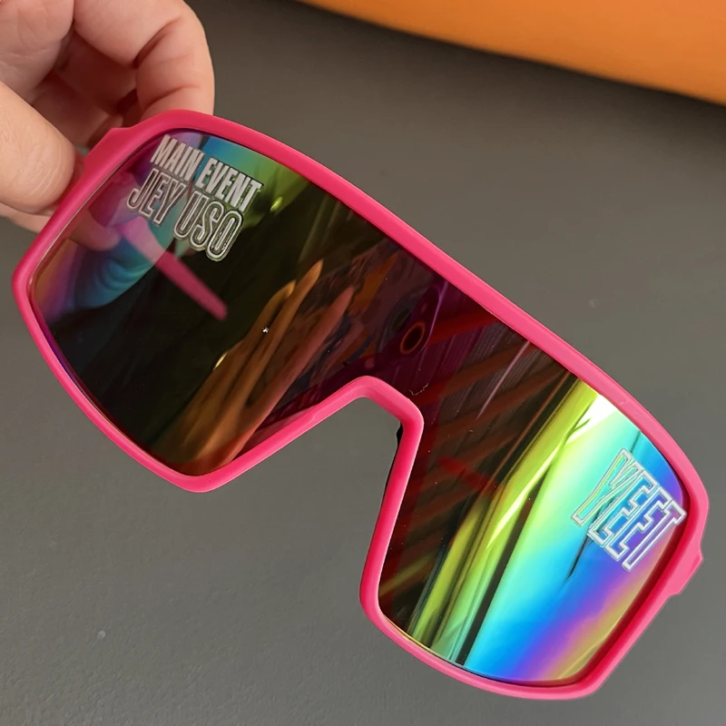 Солнцезащитные очки Jey Uso YEET, розовые спортивные очки Bloodline USOS, борцовские очки для взрослых и детей, редкие цвета, защита глаз мотоцикла