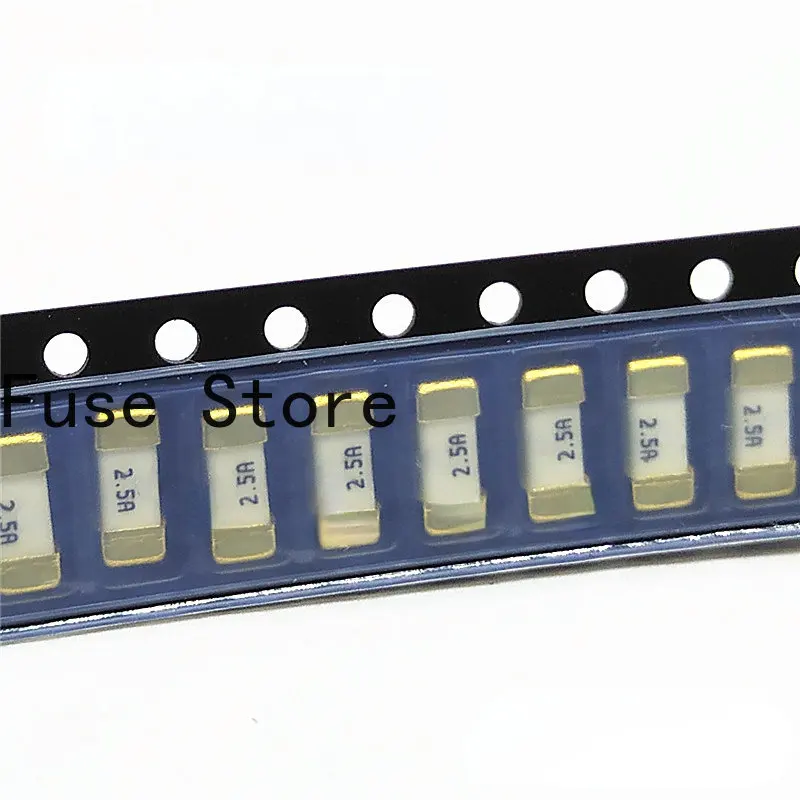 10PCS Disposable SMD Fuse 045102.5MRL 1808 2.5A 125V Fast Blow