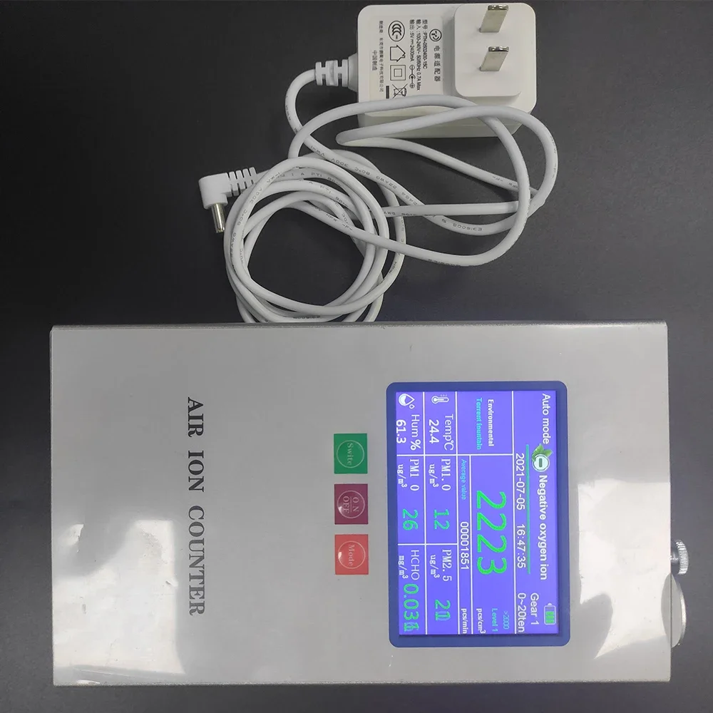 YUNYI Industrial Negative oxygen ion Counter  Multi-functional air quality detector