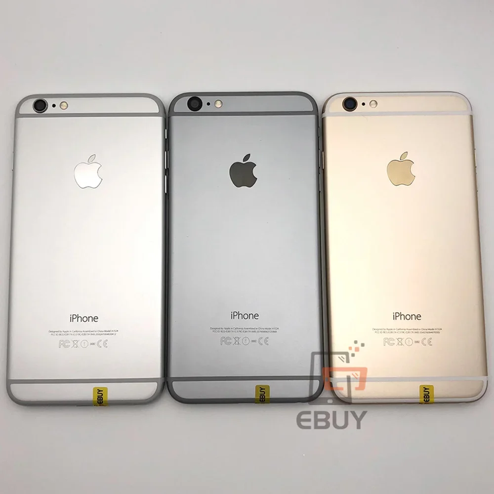 هاتف Apple iPhone 6 Plus 6P 3G 4G الأصلي المحمول 5.5 "16/64/128GB ROM ثنائي النواة IOS 8MP بصمة الإصبع غير مقفلة الهاتف المحمول
