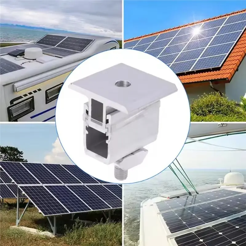 ABKP-Solar Panel Mounting Bracket Adjustable 35-50Mm Medium Clamps