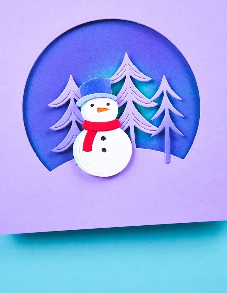 أشجار دائمة الخضرة قطع معدنية يموت DIY بها بنفسك خردة الحجز الحرف يموت قطع الإستنسل صانع ألبوم صور قالب اليدوية الديكور