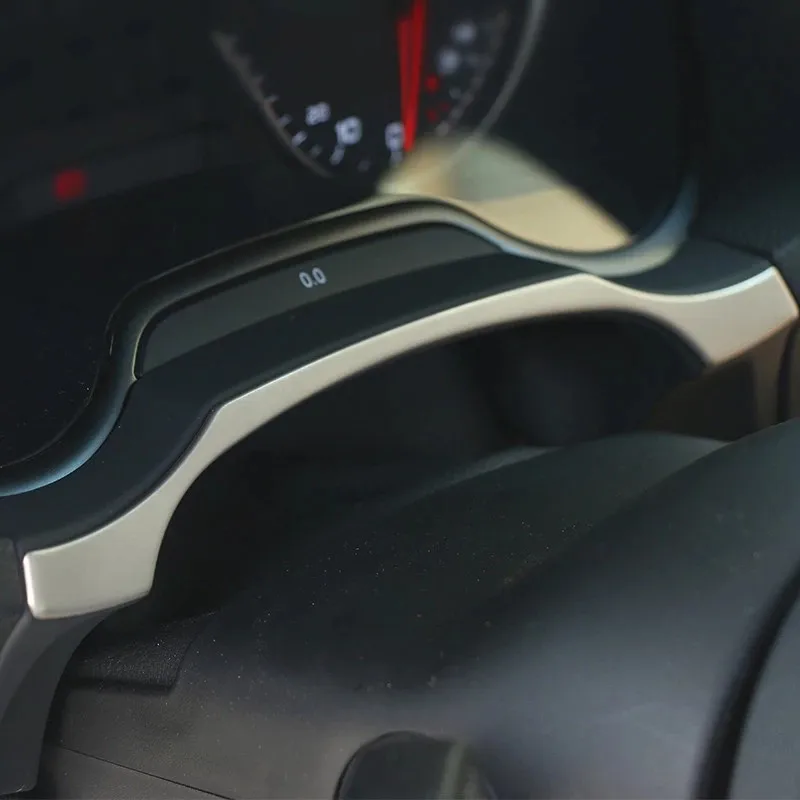 Stainless Steel Car Dashboard Air Conditioning Outlet Frame Decoration For Audi A3 8V 2013-2019 Glass Lift Switch Accessories