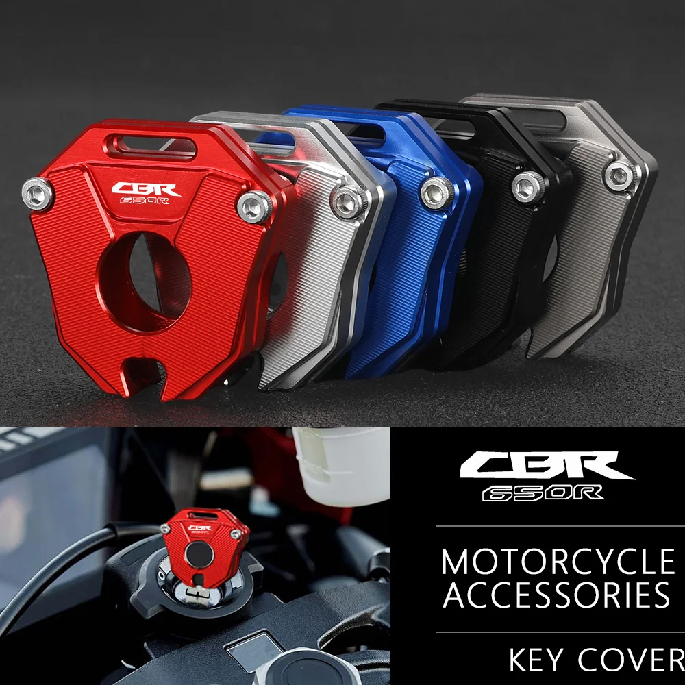 

For HONDA CBR650R CBR 650R 650 R CBR650 R 2024 2023 2022 2021 2020 2019 2018 Motorcycle Aluminum Key Cover Case Shell Protector