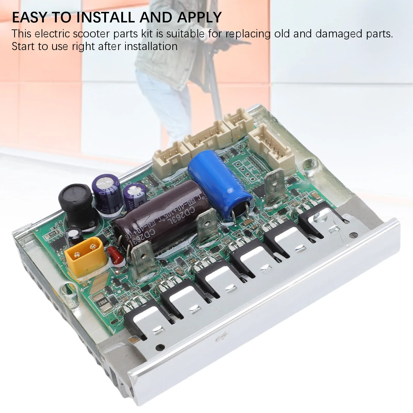 

Комплект контроллера для электросамоката Xiaomi 4: плата управления, дисплей M4, основная панель управления, запчасти