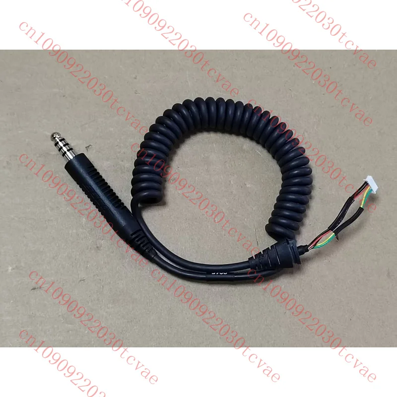 

FOR A20 Headset Cable - U174 Helicopter Plug Straight Cord