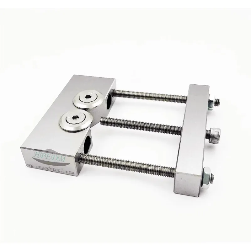 Accuracy 0.002mm, HPEDM Supply Wire Cut Clamping Prism Holder 80mm Tray with HE-P06625