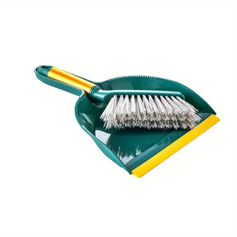 1 Set of Desktop Broom Dustpan Set, Compact Household Broom Suitable for Durable Plastic Soft Fur Mini Broom Broom in Households