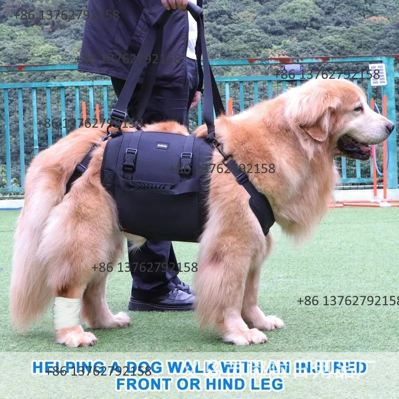 Portable Pet Hind Limb Support Harness Lifting Auxiliary Strap For Aging Injured Pets Joint Recovery Rehabilitation Fitting