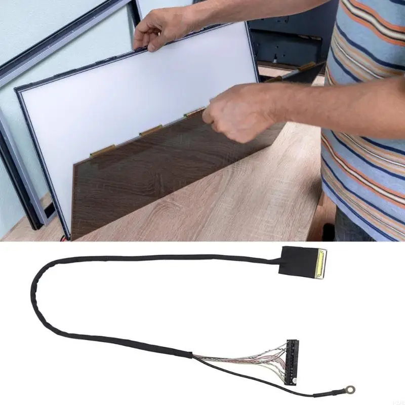 U2JE Flexible X86 EDP Display Cable LCD Screen Line Offers 40CM Lengths for Easy Installation in Tight Space