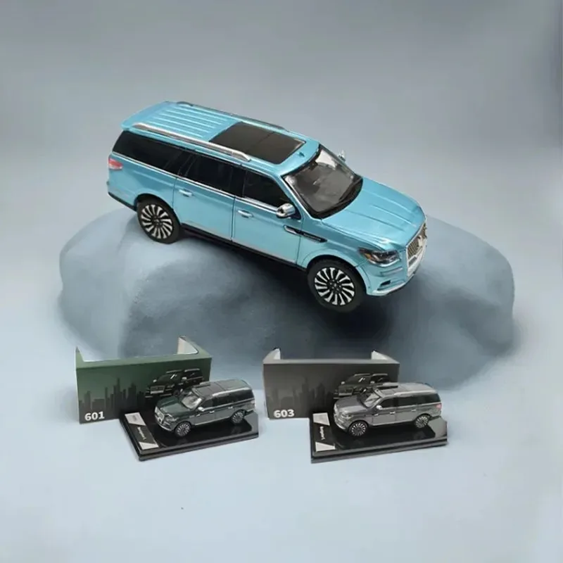 

SHADOW PRO Diecast 1:64 Scale Lincoln Navigator Escalade Alloy Car Model Static Decoration Collectibles Gift Toys