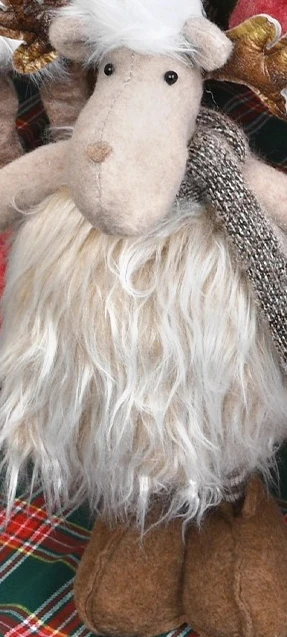 

Рождественское украшение из ткани, кукла-снеговик