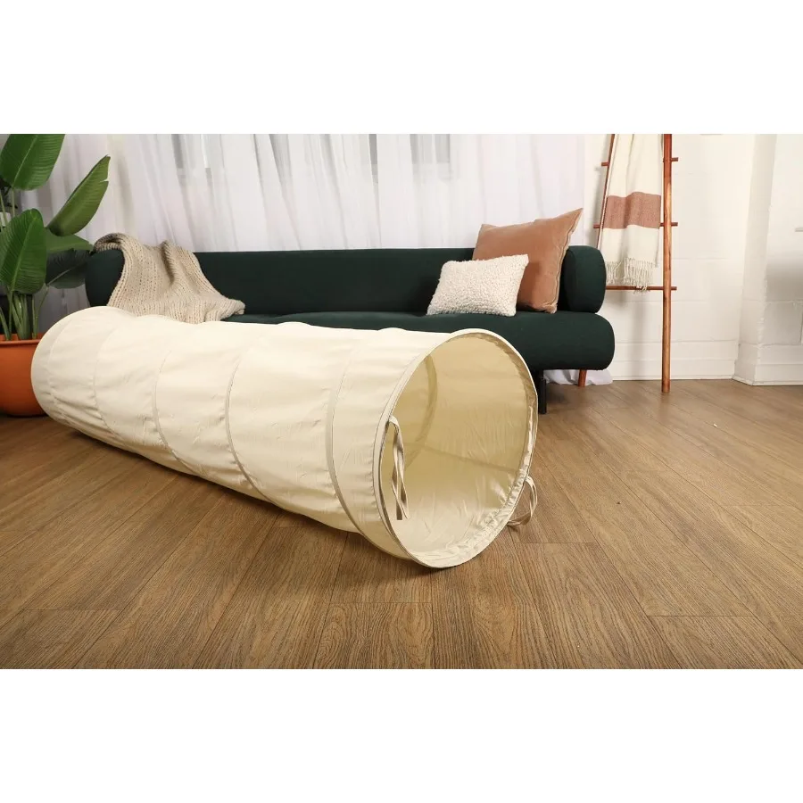 Tunnel da gioco per bambini - Tunnel strisciante pop-up da 6 piedi per neonati piccoli - Regalo giocattolo tunnel pieghevole per ragazzo e ragazza - Tenda da gioco con tunnel