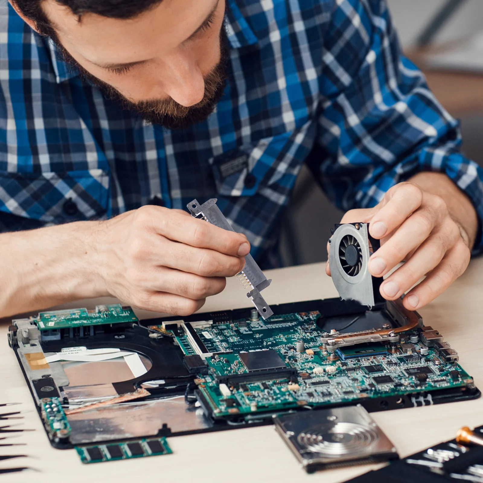 

Adapter 2.5 Inch Hard Drive Connector Exquisite Workmanship for Laptop DIY Projects Hard Drive Connector Adapter