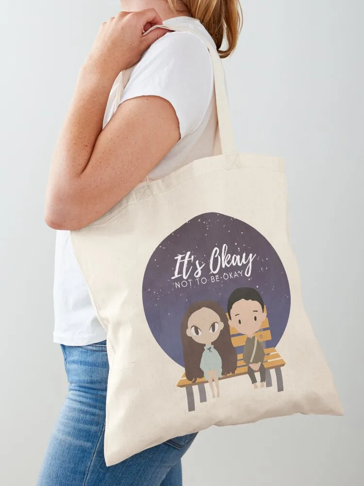 

It's Okay Not to Be Okay #2 - KDRAMA, Korean Drama Tote Bag tote bags aesthetic shopping bag Eco bag