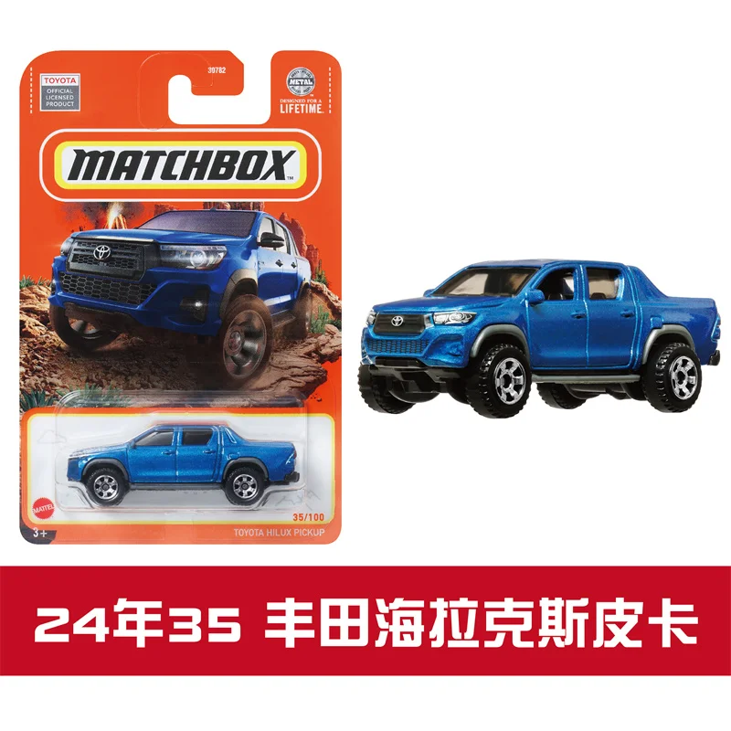 Mattel Matchbox Car 1:64 Diecast Boys Toys Ducati Volkswagen Golf Nissan Hardbody MR2 Toyota Hilux Pickup Model, regalo de cumpleaños