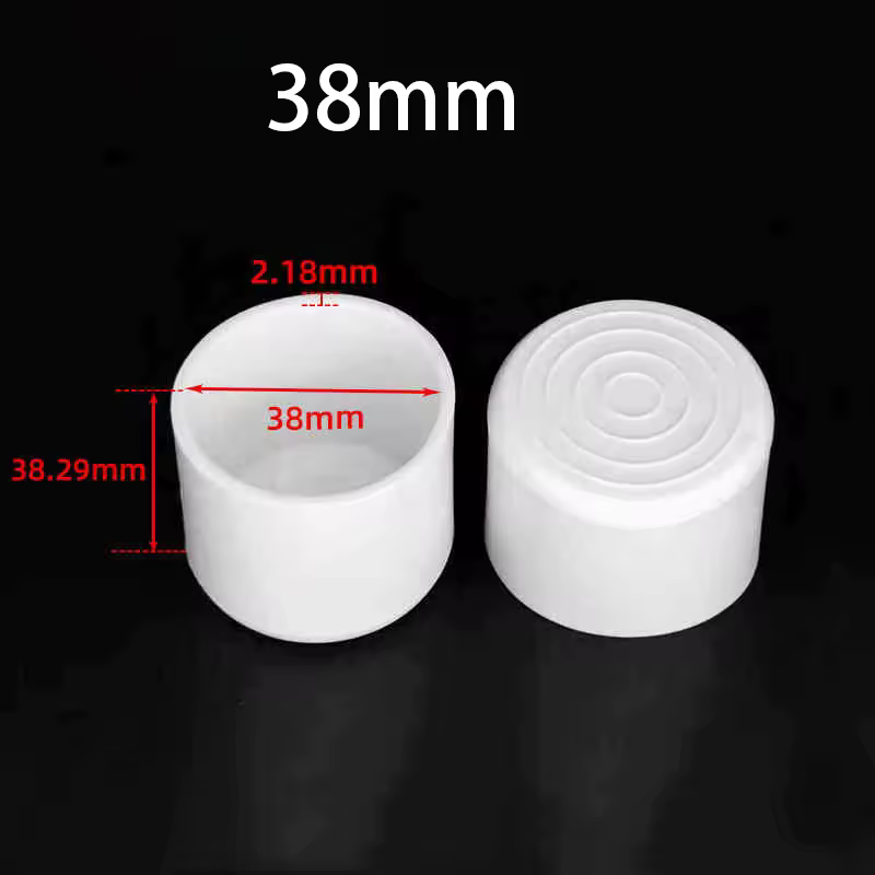 4-30Pcs PVC White Furniture Table Foot Tip Chairs Legs Pad Protector Cover Round/Square Pipe Plug Lid Tube Hole Protection Cap - Image 21