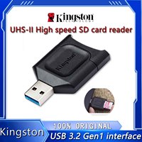 Kingston USB 3.2 Gen 1 SDHC SDXC UHS-II Card Reader MLP MobileLite SD Card Reader Memory Card USB Adapter for Computer