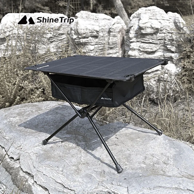 

Camping Folding Table Tourist Lightweight Cloth Roll-Up Table Outdoor Portable Aluminum Alloy Tactical Collapsible Picnic Table