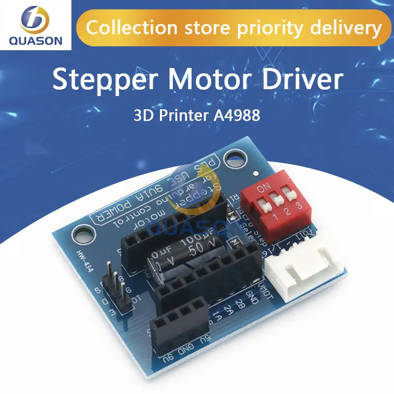 3D Printer A4988 DRV8825 Stepper Motor Driver Control Panel Board Expansion Board