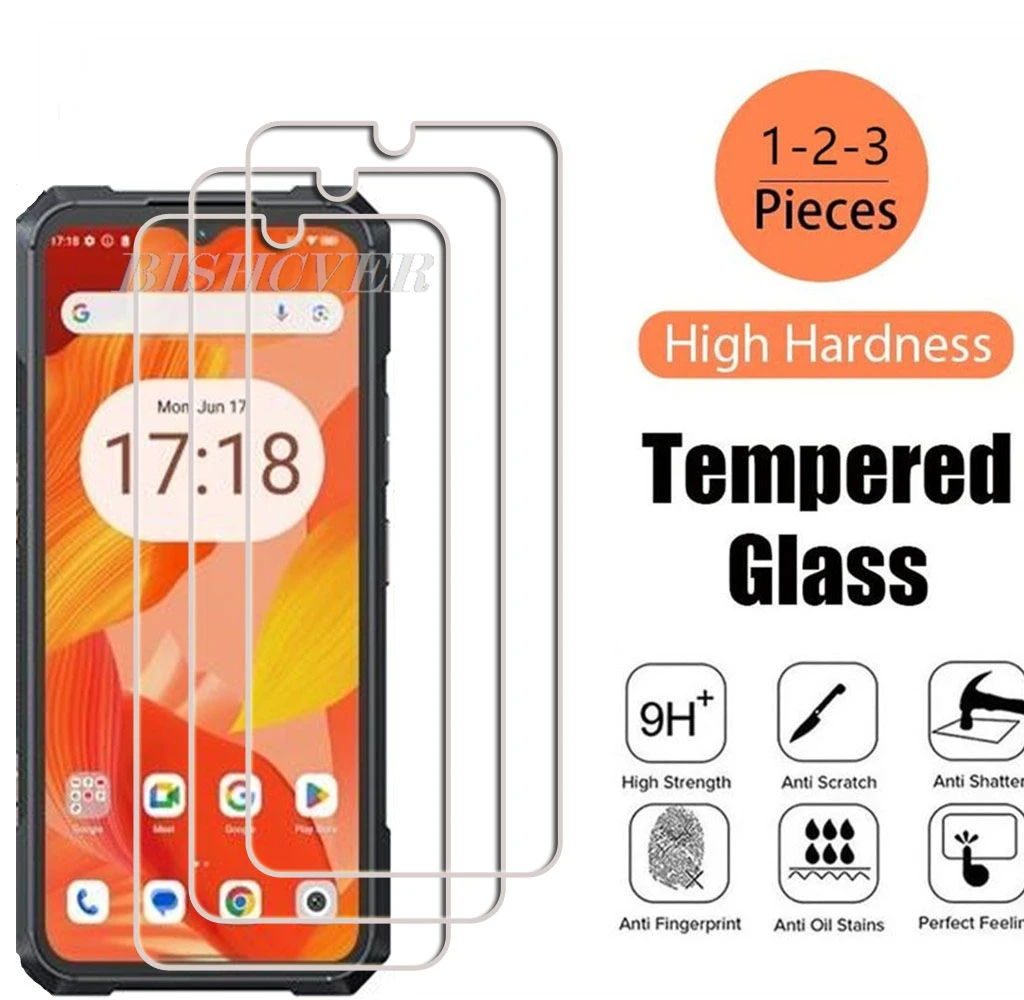 Tempered Glass On FOR Cubot KingKong X 6.58" CubotKingKongX KingKongX Screen Protective Protector Phone Cover Film