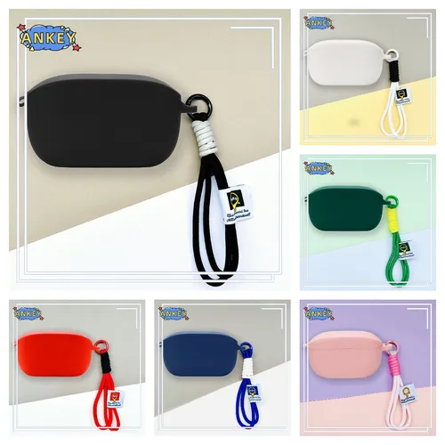 Imagen 1 del producto Funda para JBL Wave Buds, Vibe Buds, Wave Buds2, cordón protector de nailon, cubierta suave, funda de conchas, accesorios de correa de cuerda de mano