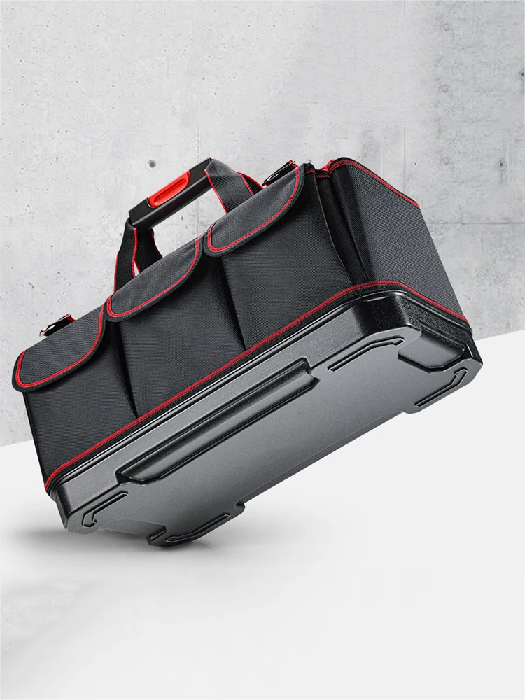 Multifunctional Tool Bag Waterproof Wear Resistant Work Toolkit Electrician Professional 600D Oxford Cloth Organizer Tool Bag