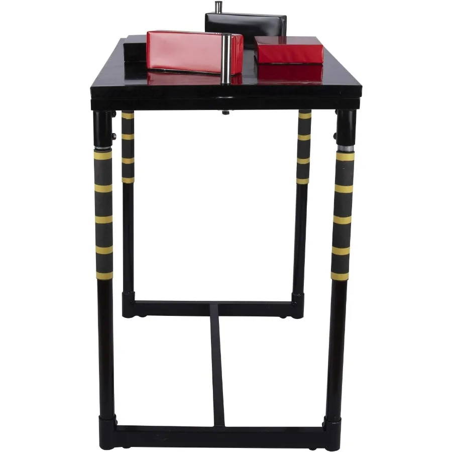 معدات اللياقة البدنية لطاولة المصارعة ذات الذراع القياسية مع مادة هيكل فولاذي مثالية للترفيه المنزلي أو المكتبي، Bla المتين