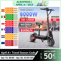 BOYUEDA S5 E-Scooter 6000W Motor 60V38AH Battery Bluetooth APP connection Electric Scooter Smart NFC Function 11\