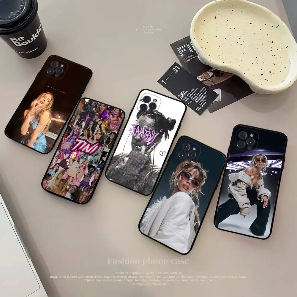 Singer T-TINI M-Martina Stoessel Phone Case For IPhone 17 Air 16 15 14 Plus 13 12 Mini 11 Pro Max Black Cover