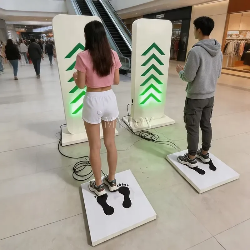 Motion Sensing Foot Step Interactive Light Game for Commercial Event Activation and Interactive Experience