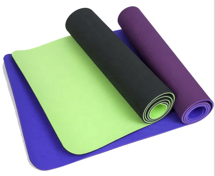 

Yoga Mat ECO Friendly Non Slip Yoga Mats with Carrying Strap,72"x24" Extra Thick 1/4" Exercise & Workout Mat for Yoga Fitness